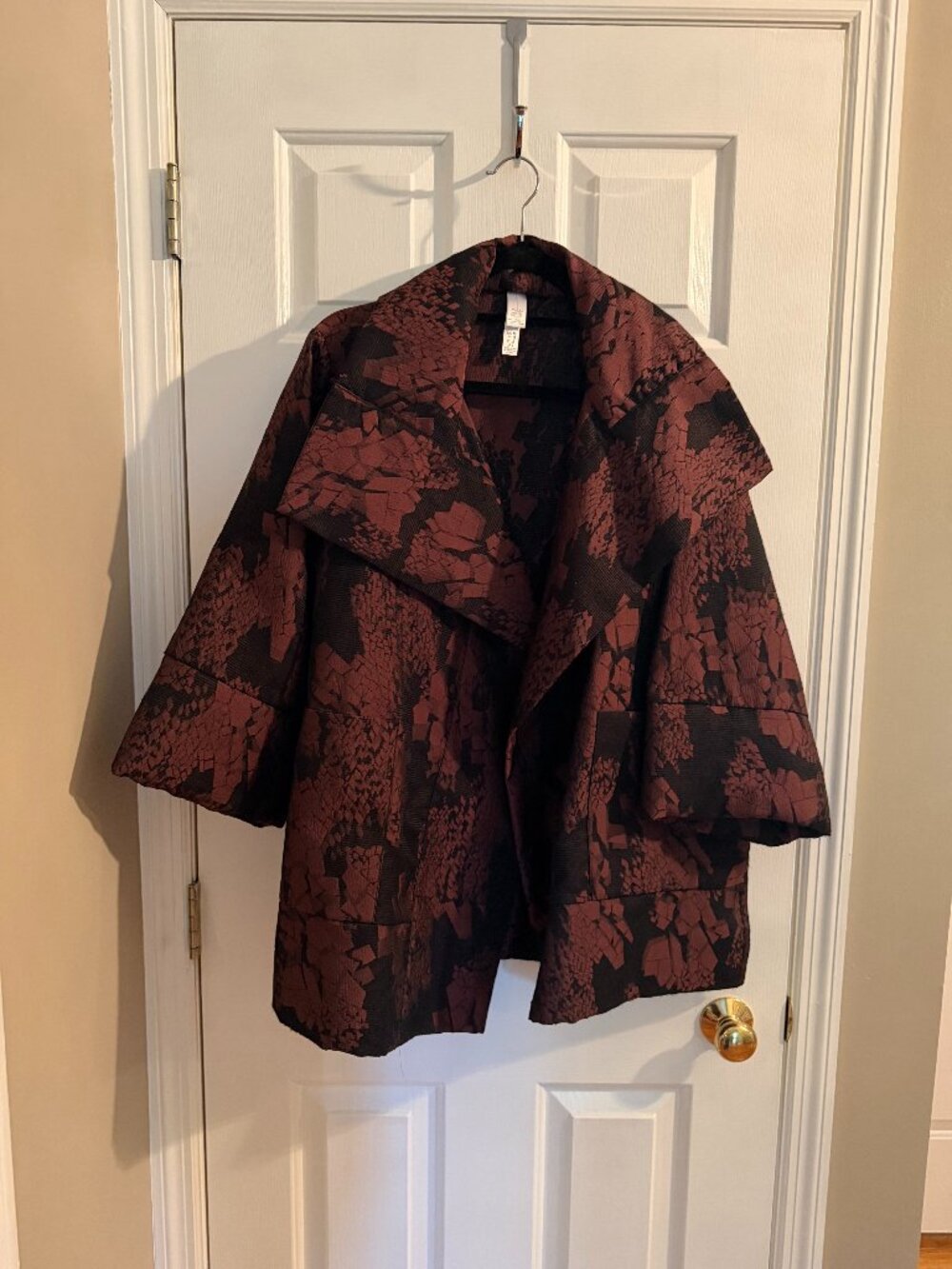 Marla Wynne Brocade Puffy Blazer
